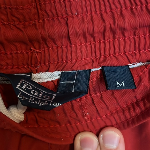Polo by Ralph Lauren Men’s Medium Red Swimsuit - Picture 4 of 6